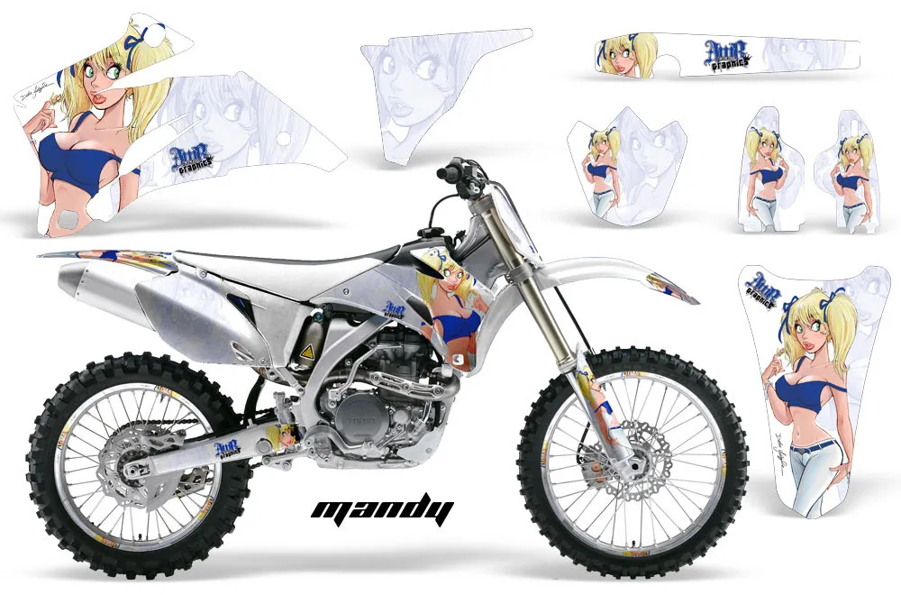Yamaha YZ250F / YZ450F Dirt Bike Custom Graphic Kit - 2006-2009