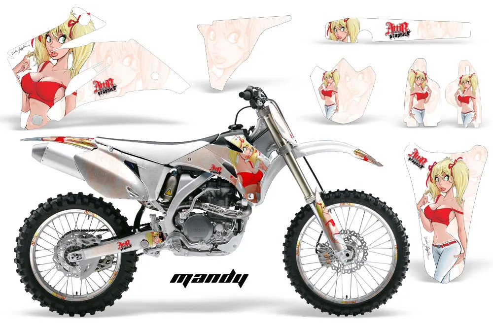 Yamaha YZ250F / YZ450F Dirt Bike Custom Graphic Kit - 2006-2009