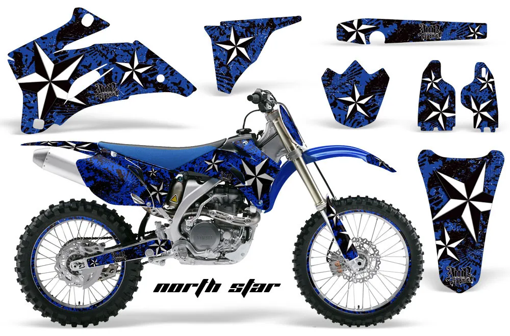 Yamaha YZ250F / YZ450F Dirt Bike Custom Graphic Kit - 2006-2009