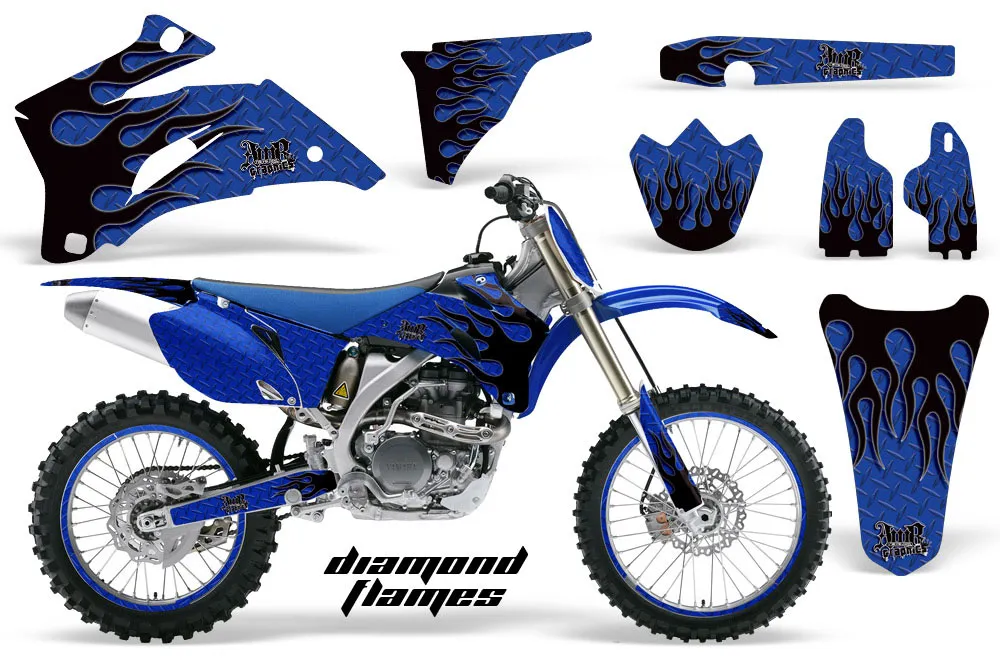 Yamaha YZ250F / YZ450F Dirt Bike Custom Graphic Kit - 2006-2009