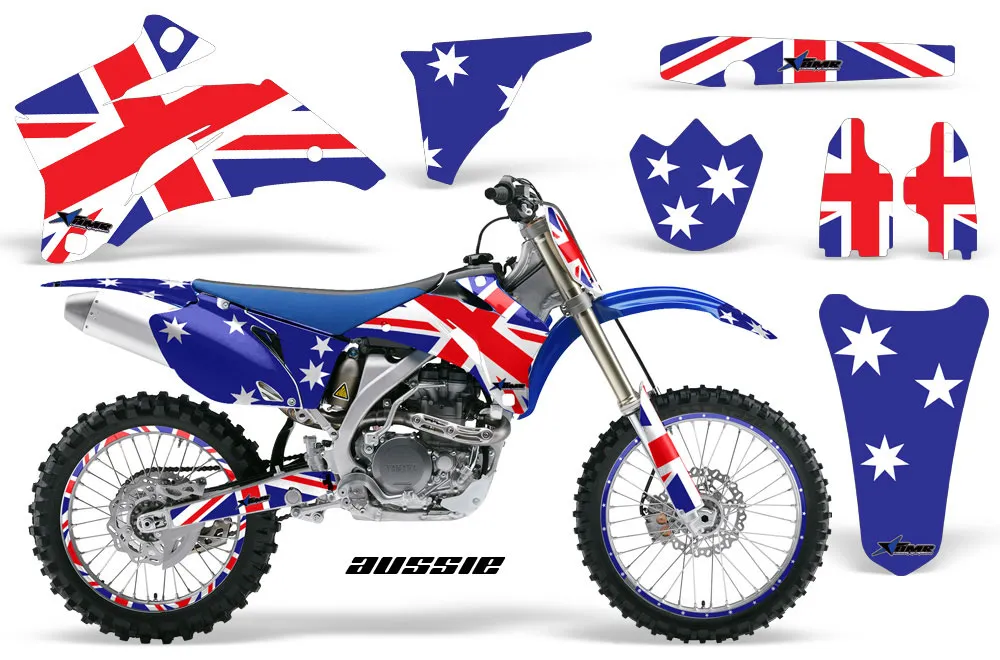 Yamaha YZ250F / YZ450F Dirt Bike Graphic Kit - 2006-2009 Aussie