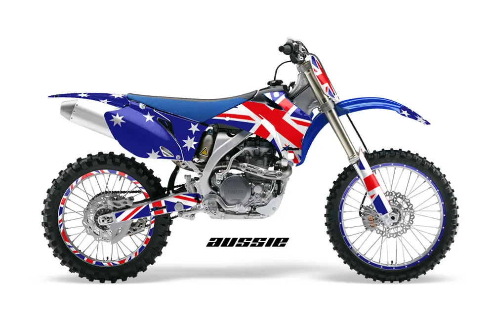Yamaha YZ250F / YZ450F Dirt Bike Graphic Kit - 2006-2009 Aussie