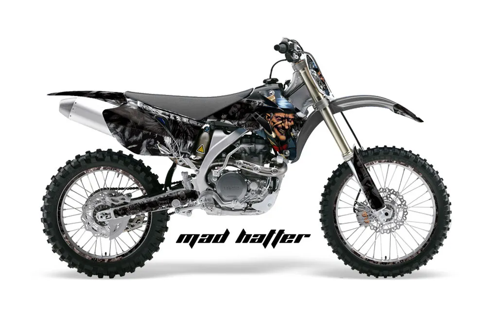 Yamaha YZ250F / YZ450F Dirt Bike Graphic Kit - 2006-2009 Mad Hatter Silver