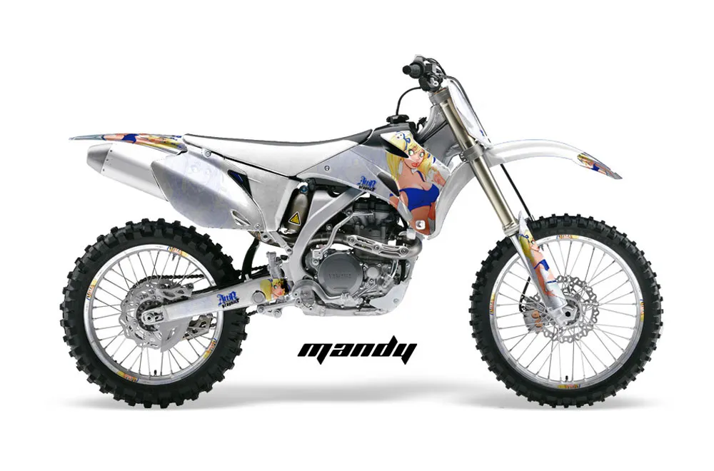 Yamaha YZ250F / YZ450F Dirt Bike Graphic Kit - 2006-2009 Mandy Blue
