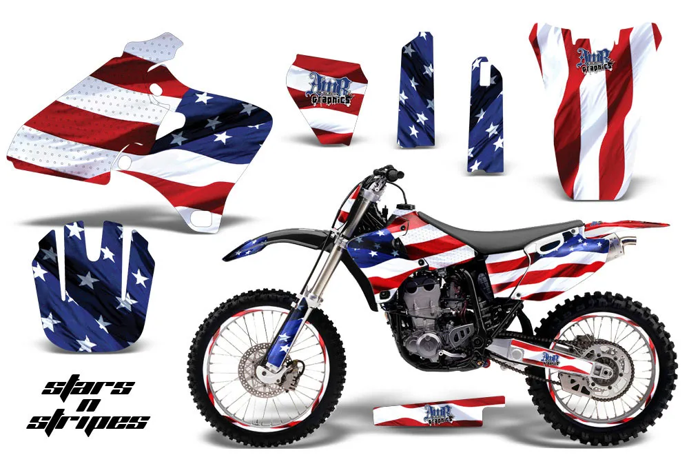 Yamaha YZ400 4 Stroke Dirt Bike Custom Graphic Kit - 1998-2002
