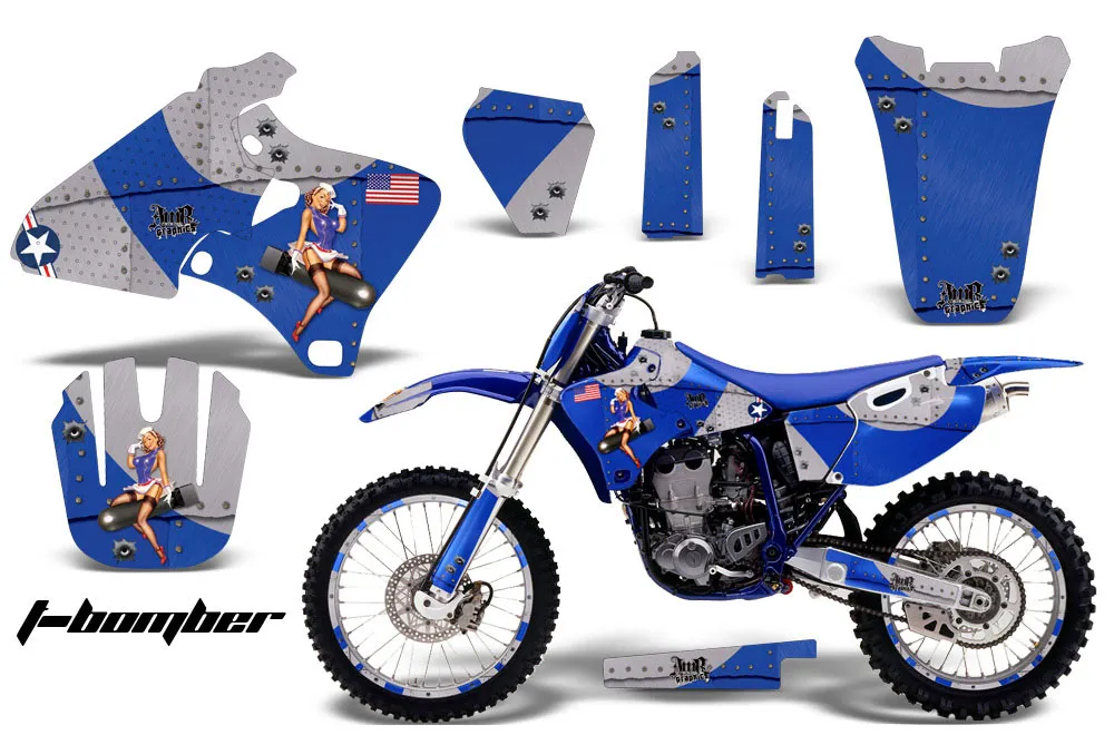 Yamaha YZ426 F 4 Stroke Dirt Bike Custom Graphic Kit - 1998-2002