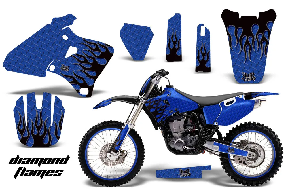 Yamaha YZ426 F 4 Stroke Dirt Bike Custom Graphic Kit - 1998-2002