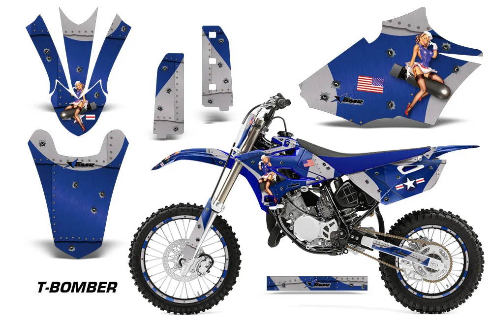 Yamaha YZ85 Dirt Bike Custom Graphic Kit - 2015-2018