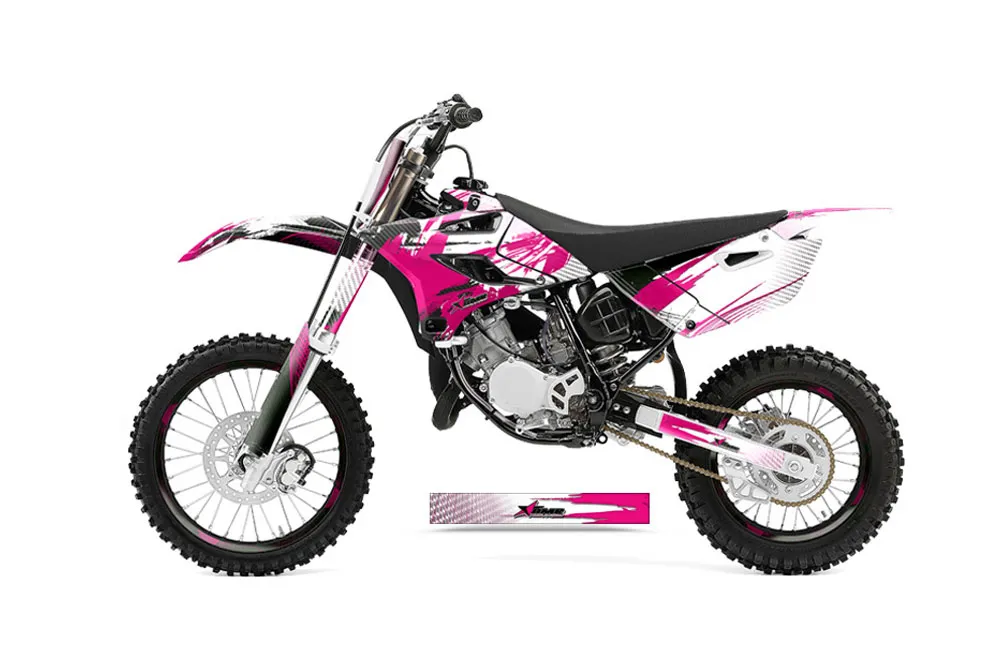 Yamaha YZ85 Dirt Bike Graphic Kit - 2015-2018 Carbon X Pink