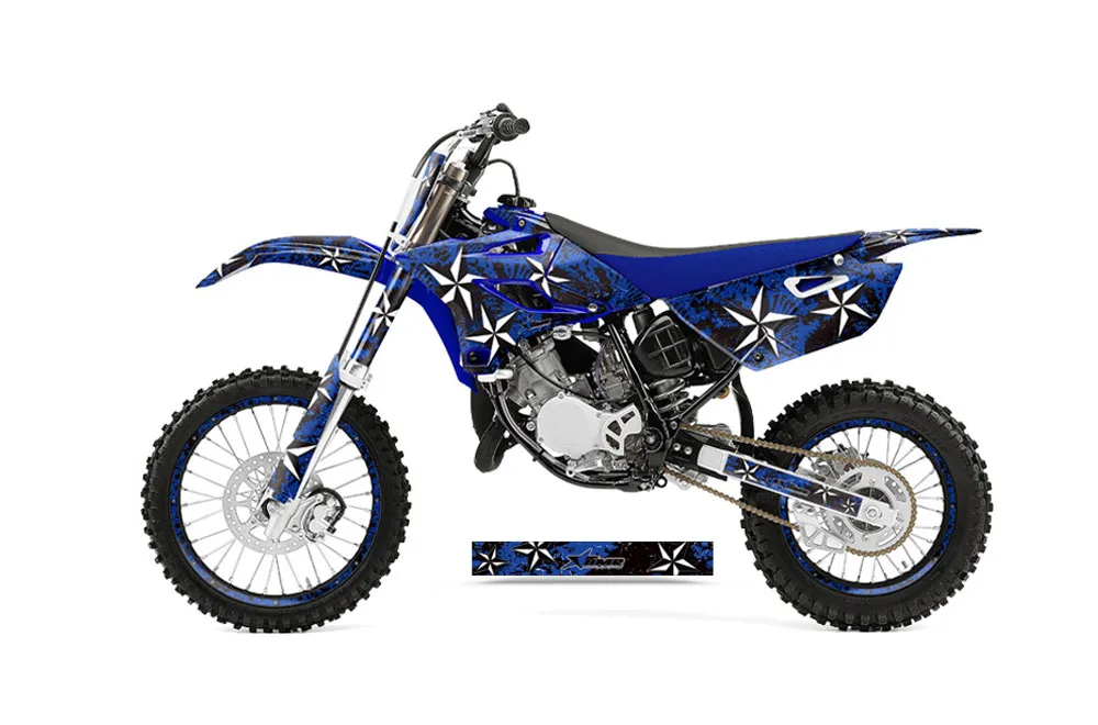 Yamaha YZ85 Dirt Bike Graphic Kit - 2015-2018 Northstar Blue