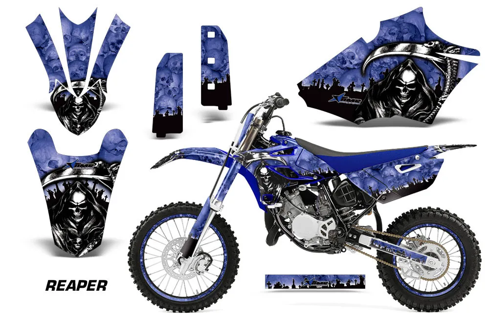 Yamaha YZ85 Dirt Bike Graphic Kit - 2015-2018 Reaper Blue