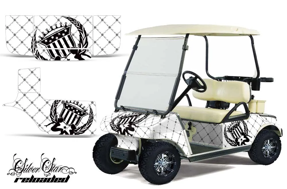 Club Car Golf Cart Graphic Kit - 1983-2014 Customize Your Design