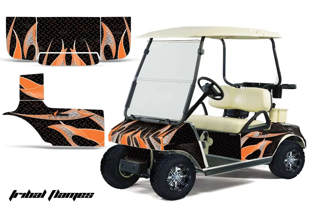 Club Car Golf Cart Graphic Kit - 1983-2014 Customize Your Design
