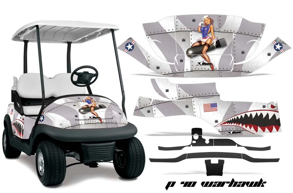 Club Car Precedent I2 Golf Cart Graphic Kit - 2004-2017 Customize Your Design