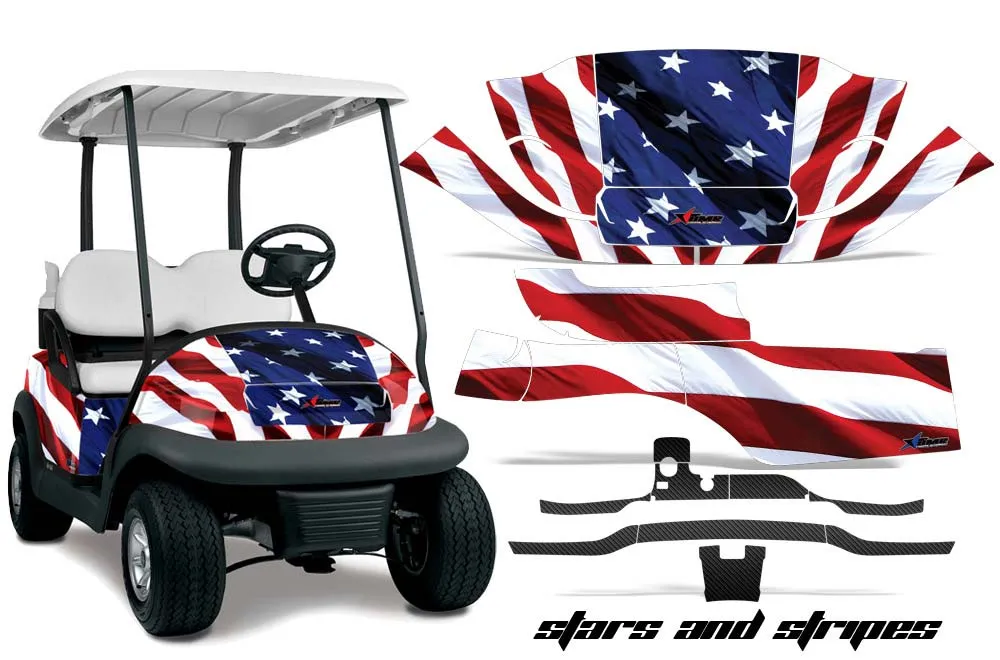 Club Car Precedent I2 Golf Cart Graphic Kit - 2004-2017 Customize Your Design