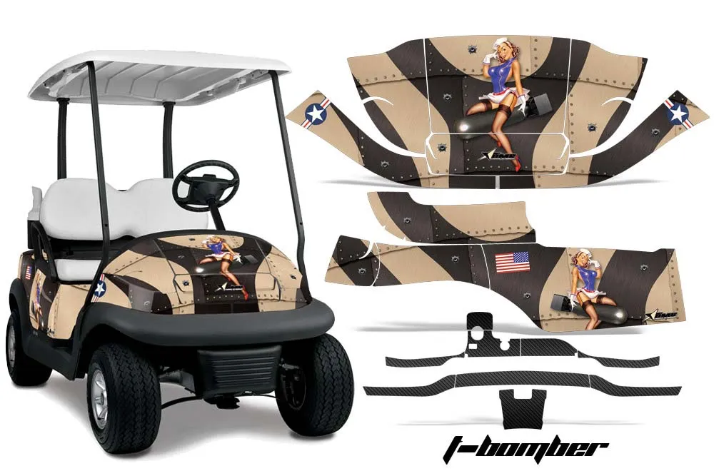 Club Car Precedent I2 Golf Cart Graphic Kit - 2004-2017 Customize Your Design