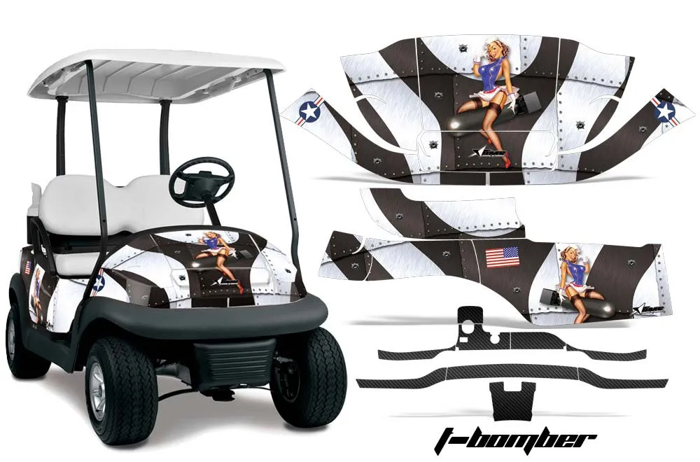 Club Car Precedent I2 Golf Cart Graphic Kit - 2004-2017 Customize Your Design