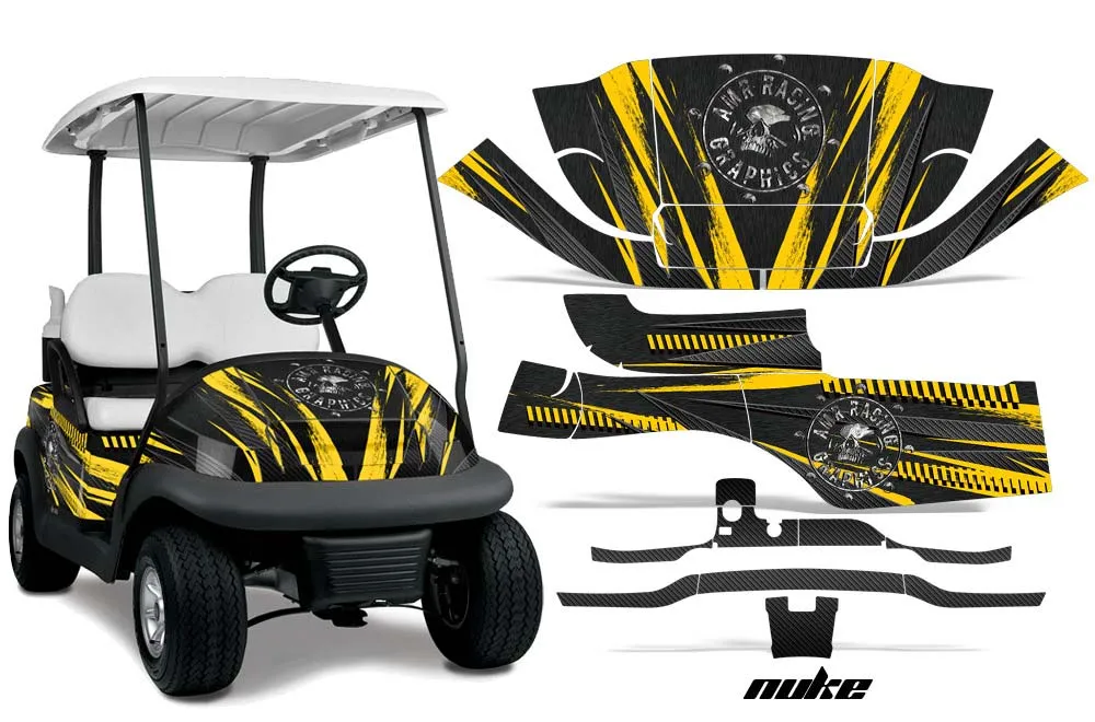 Club Car Precedent I2 Golf Cart Graphic Kit - 2004-2017 Customize Your Design