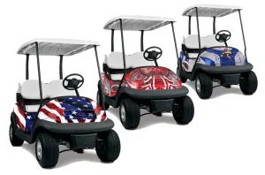 Club Car Precedent I2 Golf Cart Graphic Kit - 2004-2017 Customize Your Design