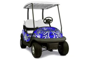 Club Car Precedent I2 Golf Cart Graphic Kit - 2004-2017 Deaden Blue