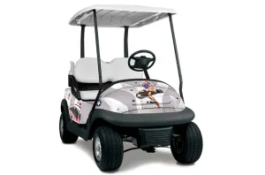 Club Car Precedent I2 Golf Cart Graphic Kit - 2004-2017 P40 Warhawk White
