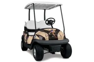 Club Car Precedent I2 Golf Cart Graphic Kit - 2004-2017 T Bomber Tan