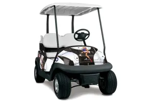 Club Car Precedent I2 Golf Cart Graphic Kit - 2004-2017 T Bomber White