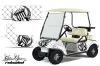 Club Car Golf Cart Graphic Kit - 1983-2014 Customize Your Design