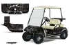 Club Car Golf Cart Graphic Kit - 1983-2014 Customize Your Design