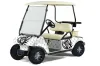 Club Car Golf Cart Graphic Kit - 1983-2014 Silver Star - Reloaded White