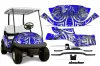 Club Car Precedent I2 Golf Cart Graphic Kit - 2004-2017 Deaden Blue