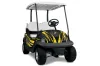 Club Car Precedent I2 Golf Cart Graphic Kit - 2004-2017 Nuke Yellow