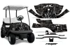 Club Car Precedent I2 Golf Cart Graphic Kit - 2004-2017 Reaper Black
