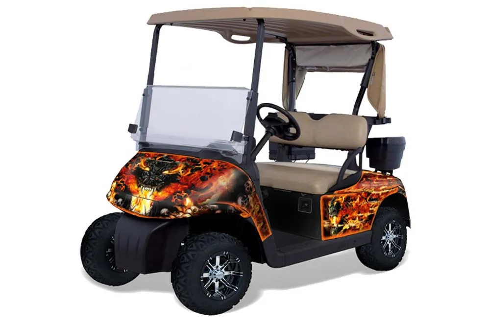 EZ-GO TXT Golf Cart Graphic Kit - 1994-2013 Customize Your Design