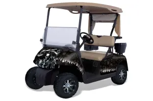 EZ-GO TXT Golf Cart Graphic Kit - 1994-2013 Reaper Black