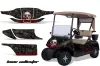 EZ-GO TXT Golf Cart Graphic Kit - 1994-2013 Bone Collector Black