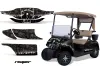 EZ-GO TXT Golf Cart Graphic Kit - 1994-2013 Reaper Black