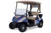 EZ-GO TXT Golf Cart Graphic Kit - 1994-2013 T Bomber Blue