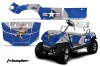 Yamaha G-Series Golf Cart Graphic Kit - 1995-2006 Customize Your Design