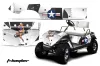 Yamaha G-Series Golf Cart Graphic Kit - 1995-2006 Customize Your Design