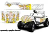 Yamaha G-Series Golf Cart Graphic Kit - 1995-2006 Customize Your Design