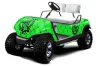 Yamaha G-Series Golf Cart Graphic Kit - 1995-2006 Silver Star Green