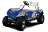Yamaha G-Series Golf Cart Graphic Kit - 1995-2006 T Bomber Blue