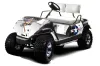 Yamaha G-Series Golf Cart Graphic Kit - 1995-2006 T Bomber White
