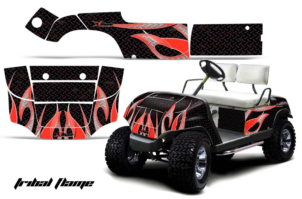 Yamaha G-Series Golf Cart Graphic Kit - 1995-2006 Customize Your Design