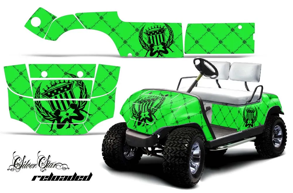 Yamaha G-Series Golf Cart Graphic Kit - 1995-2006 Customize Your Design