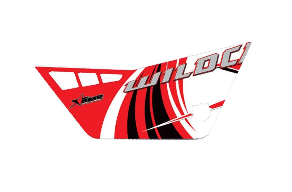 Arctic Cat Wildcat 1000 2 Door Graphics: Pro Armor (with cuts) Custom Door Graphic Kit -
