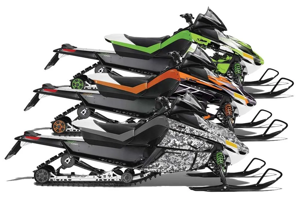 Arctic Cat Z1 Turbo Sled Custom Graphic Kit - 2006-2012
