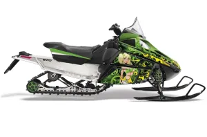 Arctic Cat F Z1 Series Sled Graphic Kit - All Years Motorhead Mandy Green