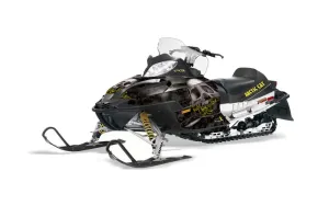 Arctic Cat Firecat F5 / F6 / F7 Sled Graphic Kit - 2003-2006 Bone Collector Black